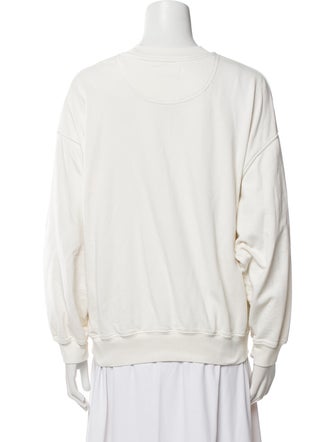 Anine Bing Graphic Print Crew Neck Sweatshirt