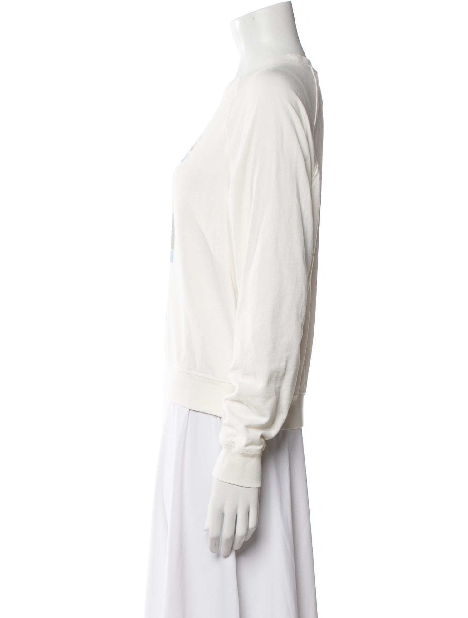 Anine Bing Graphic Print Crew Neck Sweatshirt