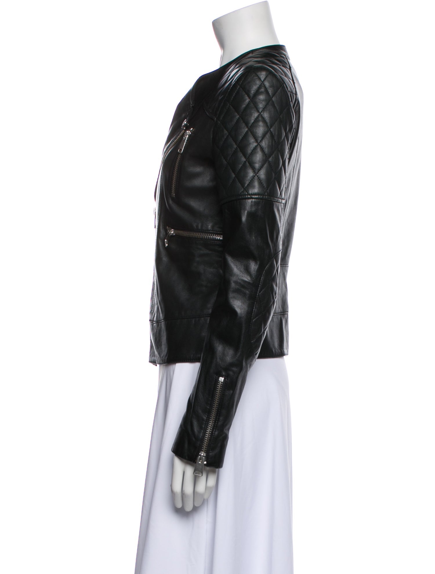 Anine Bing Leather Biker Jacket