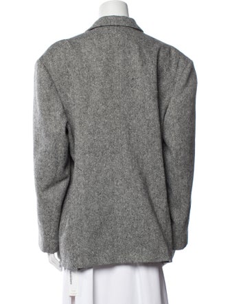 Anine Bing Wool Printed Blazer