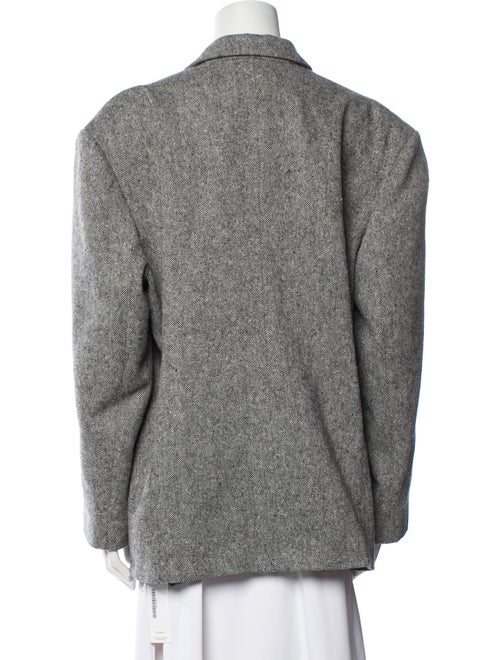 Anine Bing Wool Printed Blazer