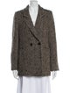 Anine Bing Tweed Pattern Blazer