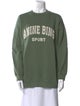 Anine Bing Graphic Print Crew Neck Sweatshirt