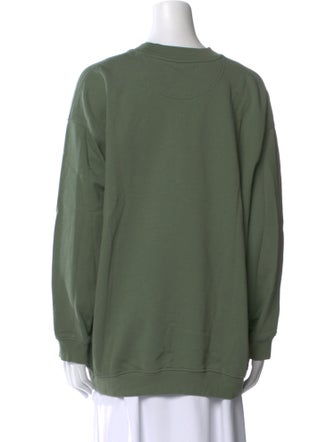 Anine Bing Graphic Print Crew Neck Sweatshirt