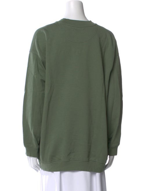 Anine Bing Graphic Print Crew Neck Sweatshirt