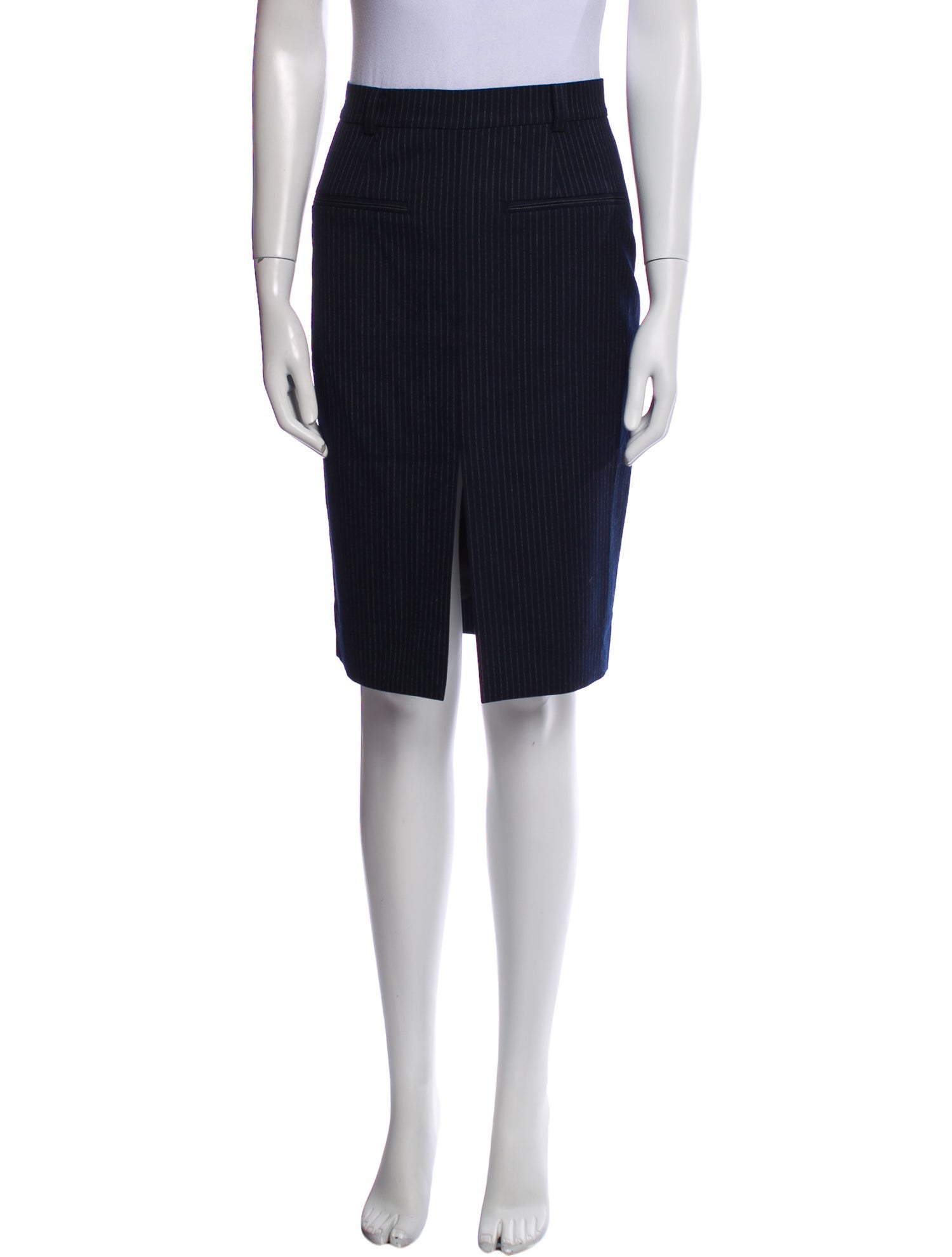 Anine Bing Wool Knee-Length Skirt