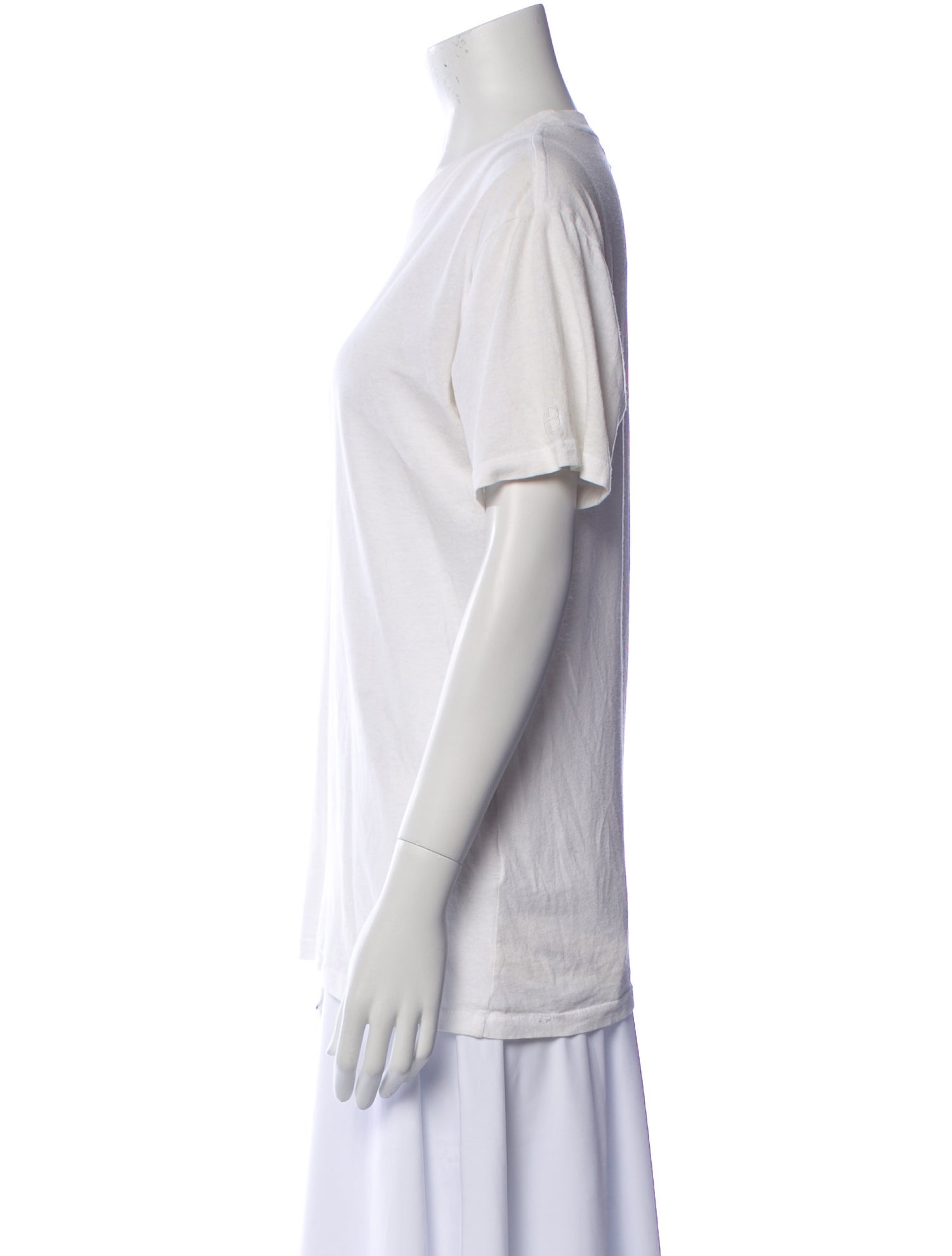 Anine Bing Crew Neck Short Sleeve T-Shirt