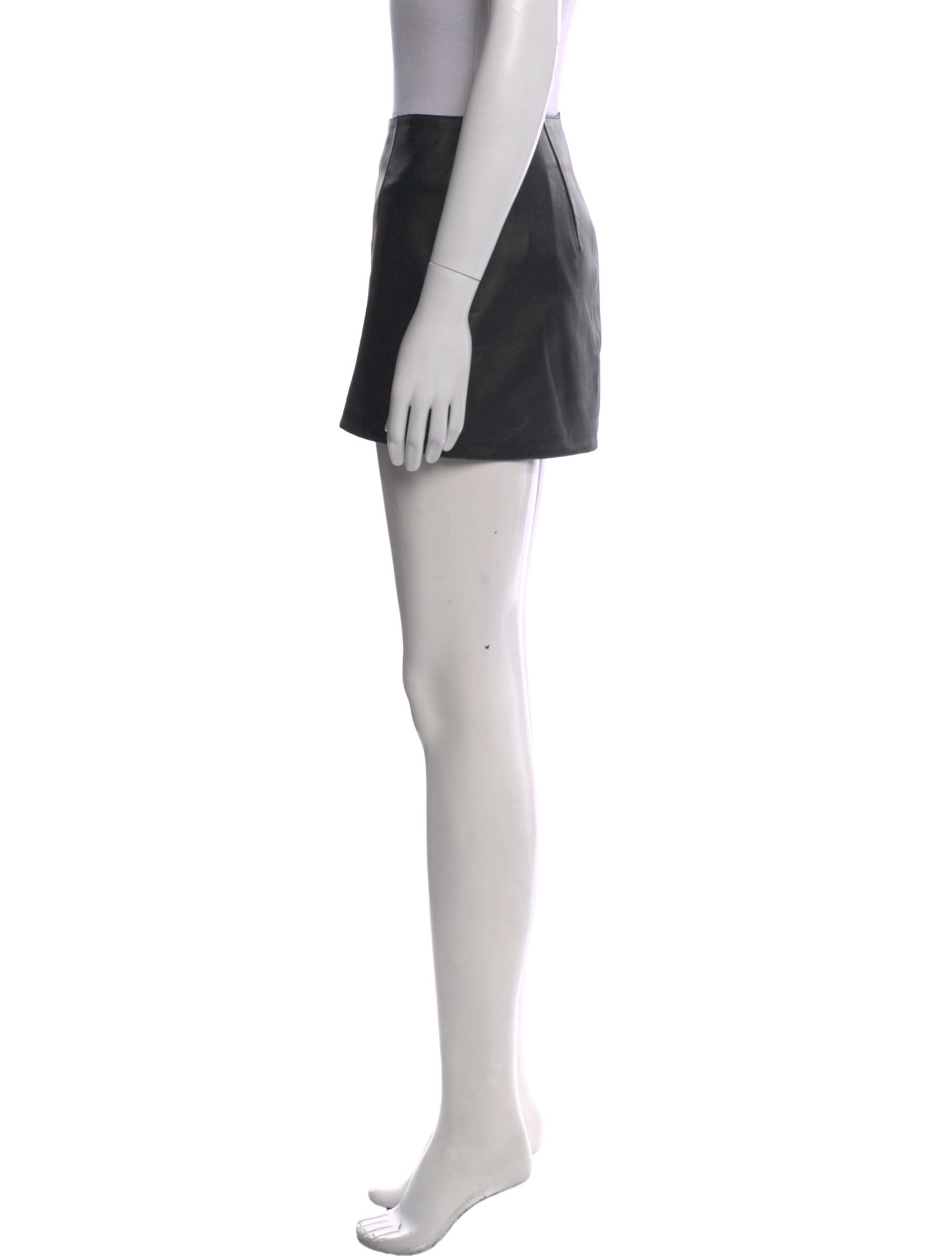 Anine Bing Leather Mini Skirt