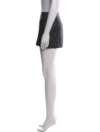 Anine Bing Leather Mini Skirt