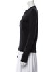 Anine Bing Crew Neck Long Sleeve Top
