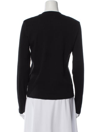 Anine Bing Crew Neck Long Sleeve Top