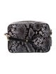 Anine Bing Embossed Leather Shoulder Bag