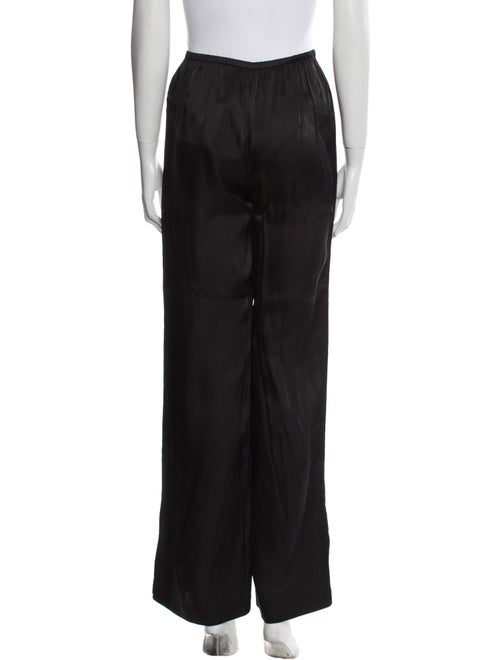 Anine Bing Silk Wide Leg Pants