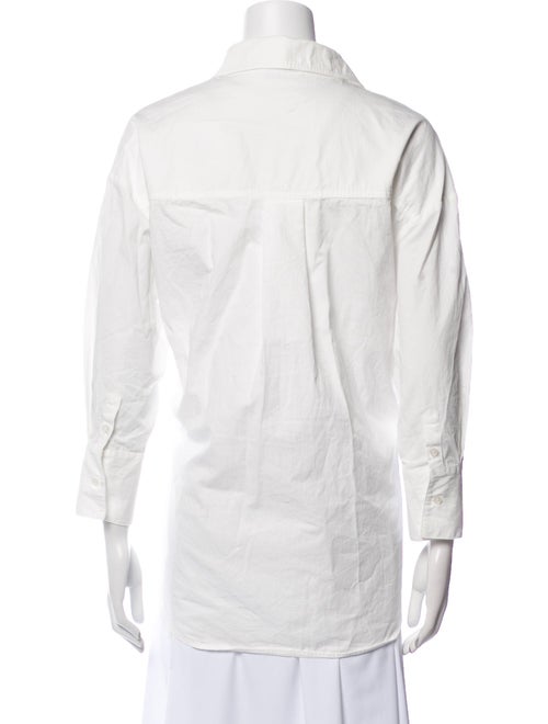 Anine Bing Long Sleeve Button-Up Top