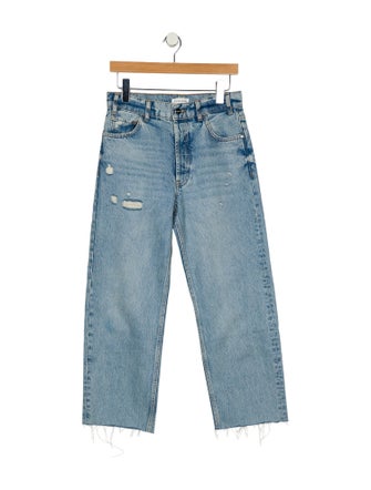 Anine Bing High-Rise Wide Leg Jeans