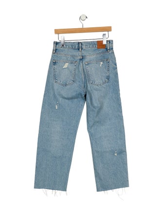 Anine Bing High-Rise Wide Leg Jeans