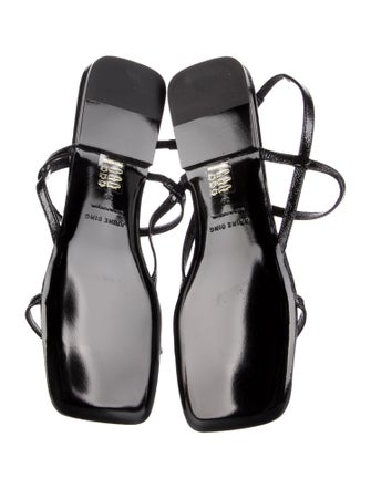 Anine Bing Patent Leather Sandals
