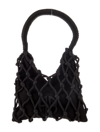 Anine Bing Canvas Top Handle Bag