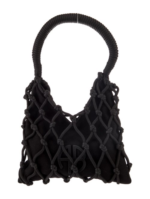 Anine Bing Canvas Top Handle Bag