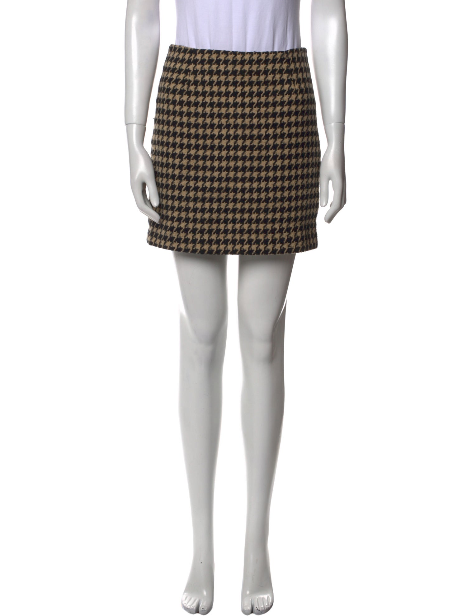 Anine Bing Wool Mini Skirt
