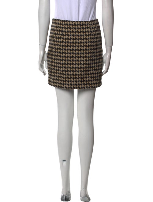 Anine Bing Wool Mini Skirt