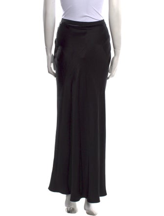 Anine Bing Silk Long Skirt
