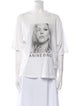 Anine Bing Graphic Print Crew Neck T-Shirt