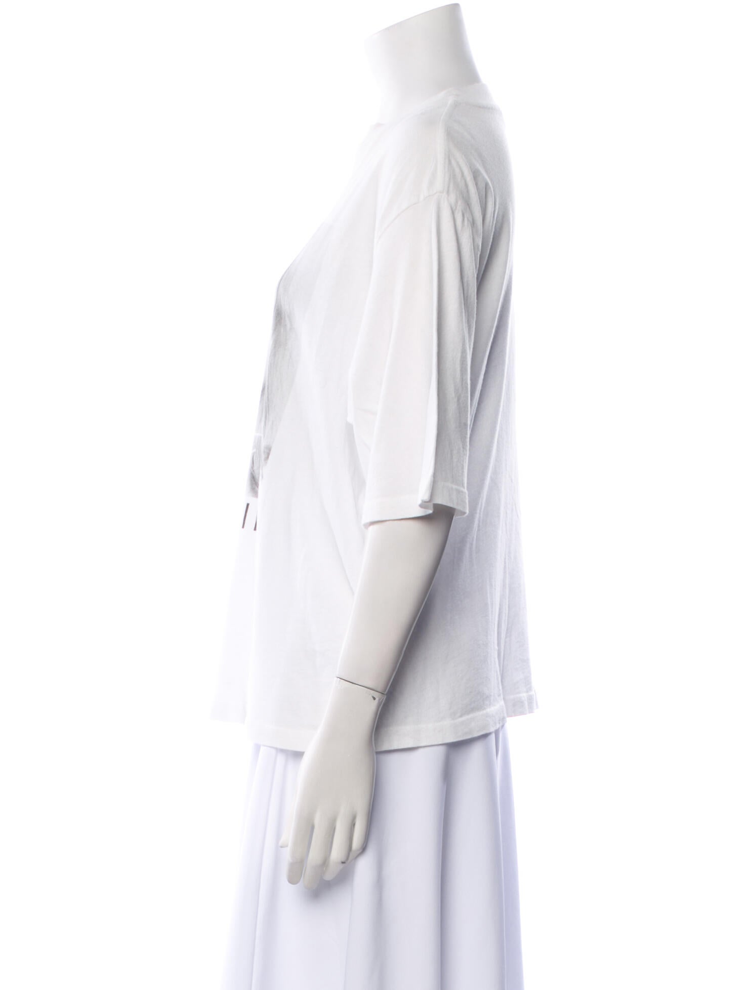 Anine Bing Graphic Print Crew Neck T-Shirt