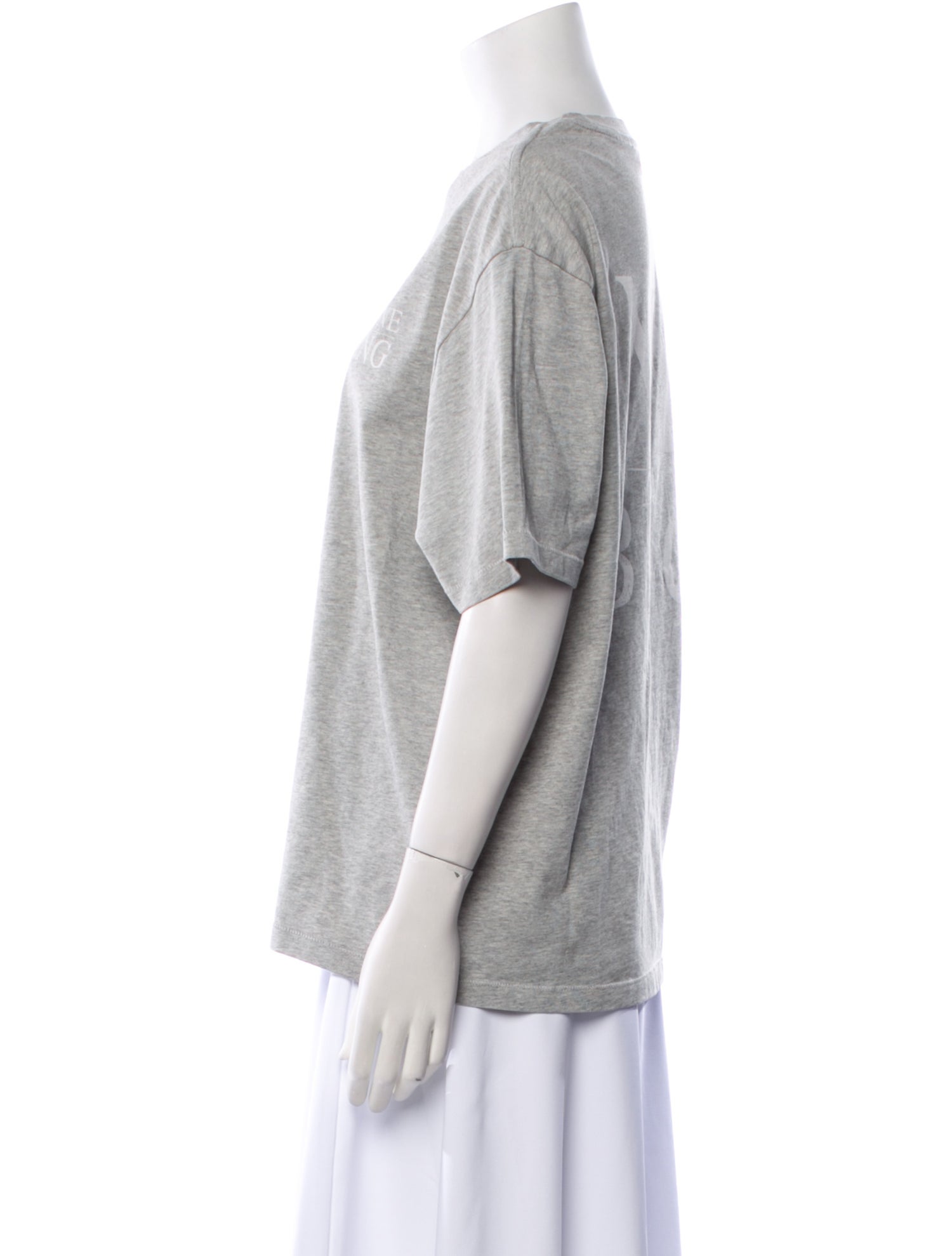 Anine Bing Crew Neck Short Sleeve Sweatshirt