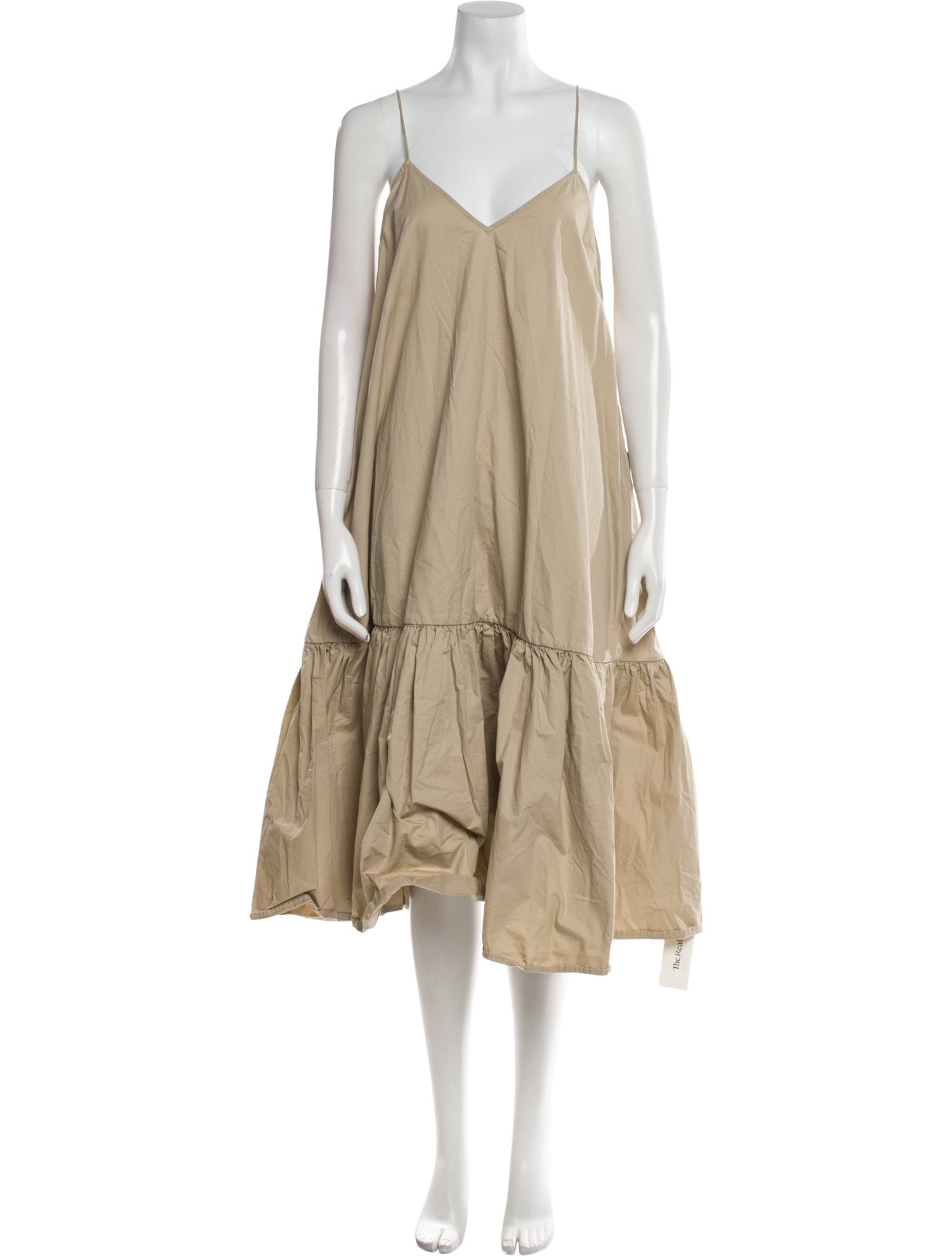 Anine Bing V-Neck Midi Length Dress