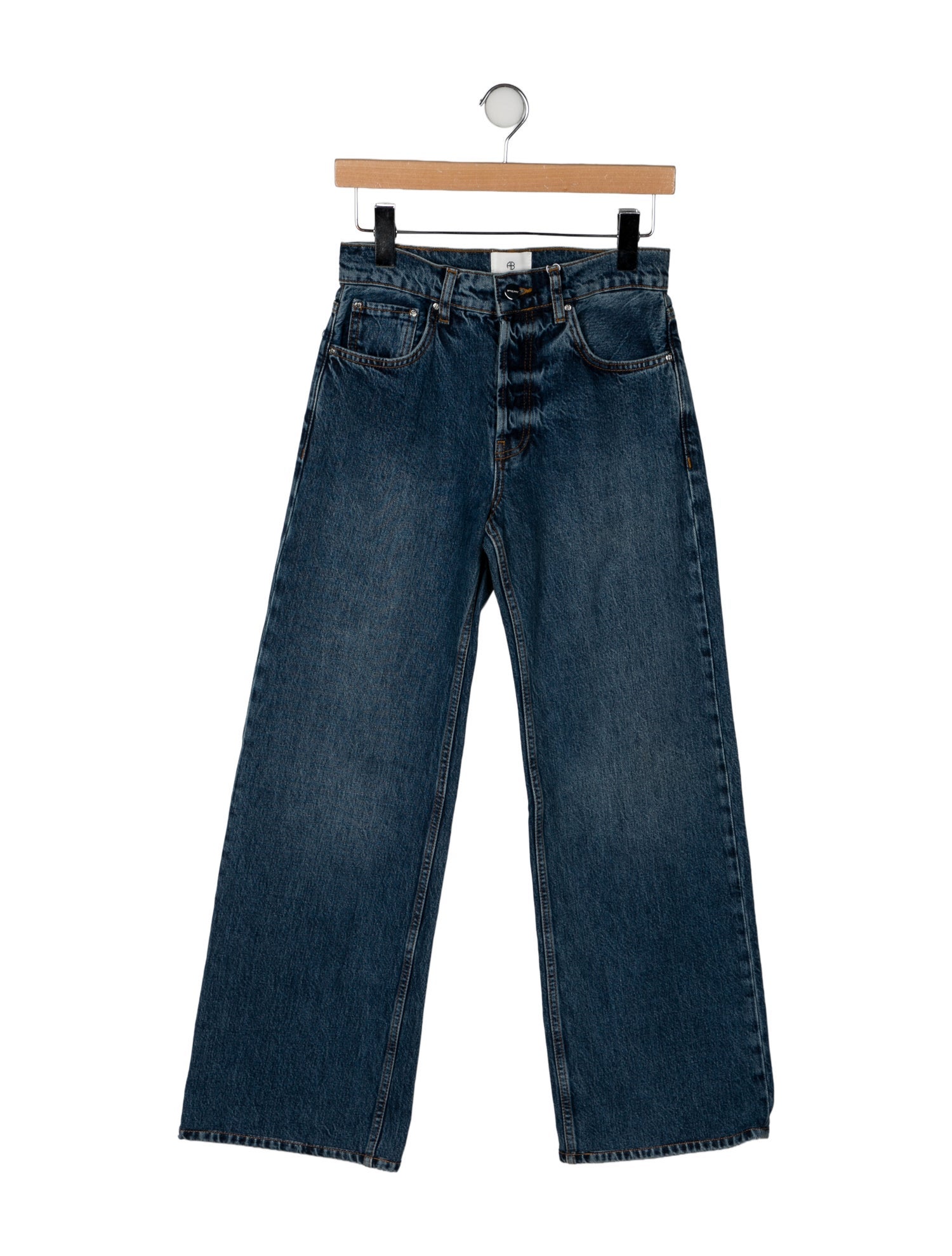 Anine Bing Mid-Rise Wide Leg Jeans w/ Tags