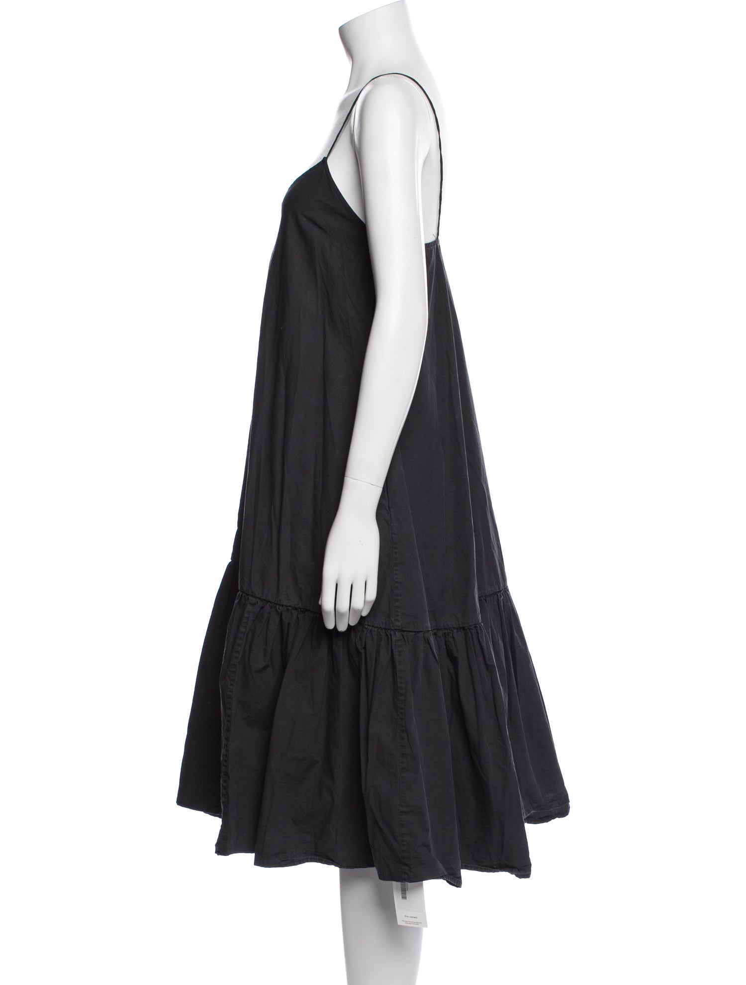 Anine Bing V-Neck Knee-Length Dress