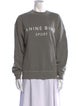 Anine Bing Graphic Print Crew Neck Sweatshirt