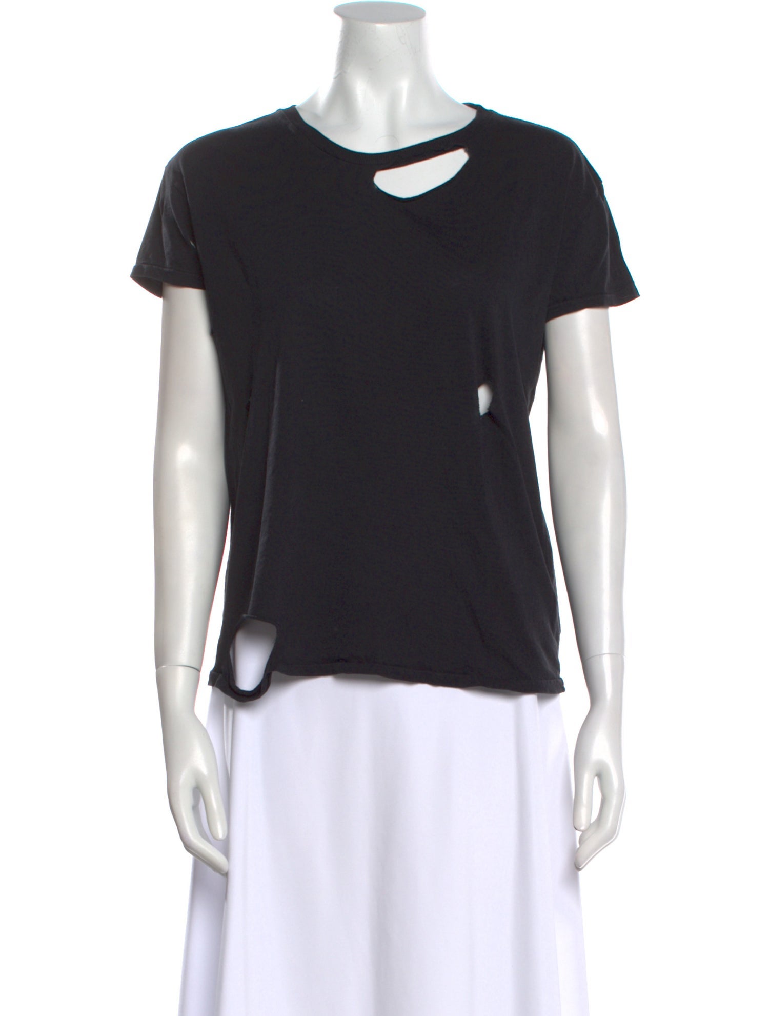 Anine Bing Crew Neck Short Sleeve T-Shirt