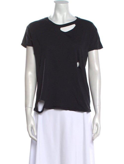 Anine Bing Crew Neck Short Sleeve T-Shirt