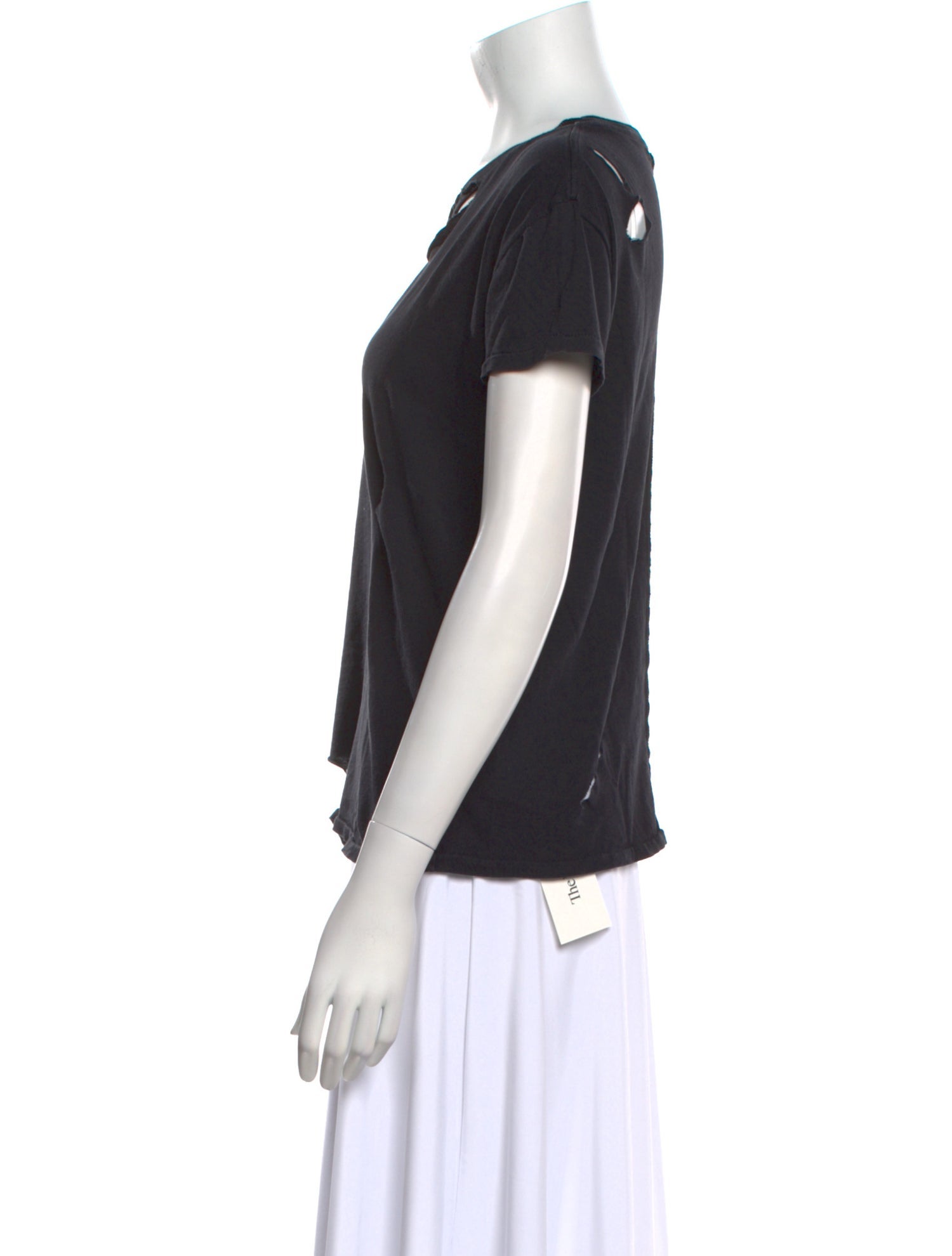 Anine Bing Crew Neck Short Sleeve T-Shirt