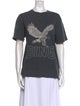 Anine Bing Graphic Print Crew Neck T-Shirt