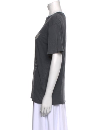 Anine Bing Graphic Print Crew Neck T-Shirt