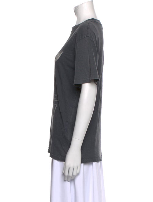 Anine Bing Graphic Print Crew Neck T-Shirt