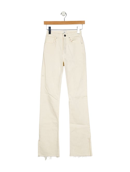 Anine Bing Mid-Rise Straight Leg Jeans