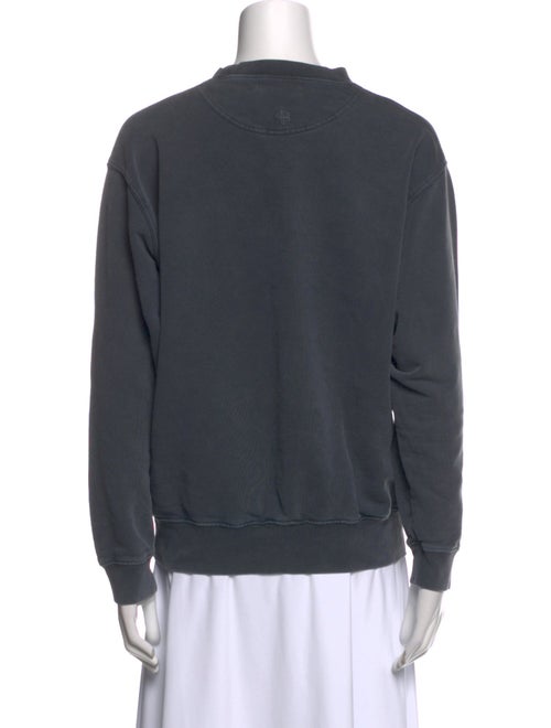 Anine Bing Graphic Print Crew Neck Sweatshirt