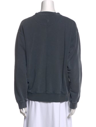 Anine Bing Graphic Print Crew Neck Sweatshirt