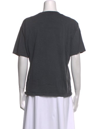 Anine Bing Graphic Print Crew Neck T-Shirt