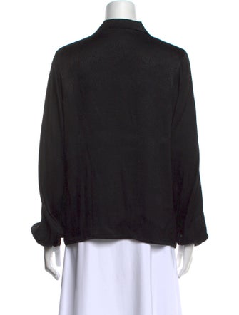 Anine Bing Long Sleeve Button-Up Top