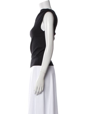 Anine Bing One-Shoulder Sleeveless Top
