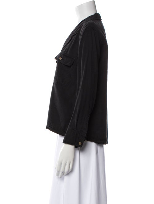 Anine Bing Long Sleeve Button-Up Top