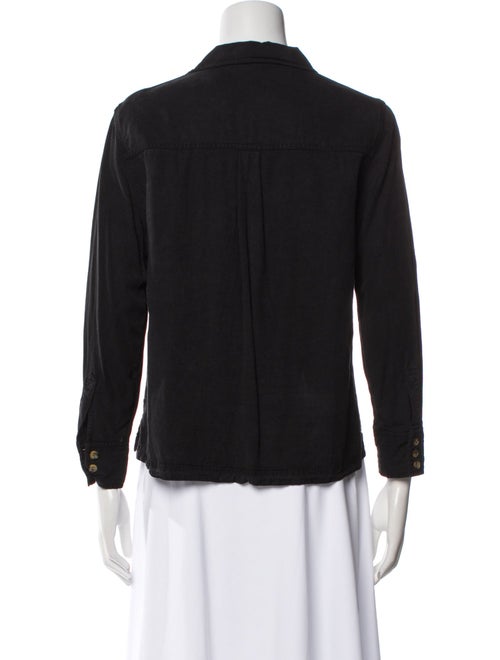 Anine Bing Long Sleeve Button-Up Top