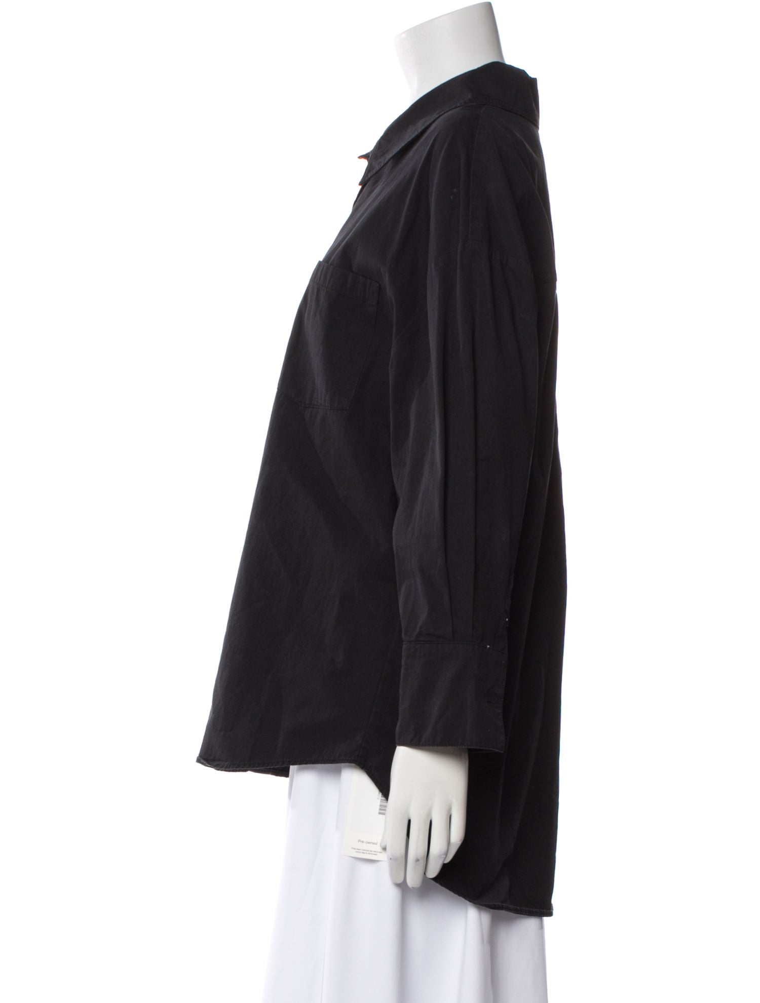 Anine Bing Long Sleeve Button-Up Top