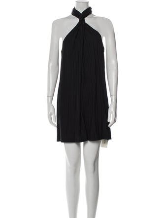 Anine Bing Halterneck Mini Dress