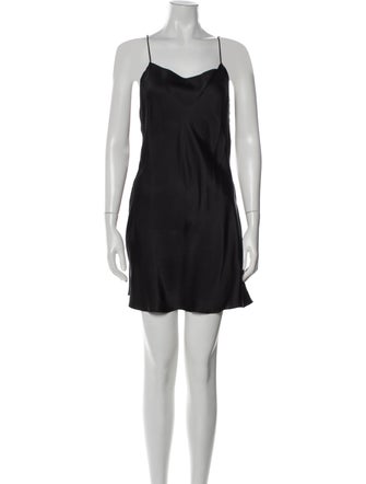 Anine Bing Silk Mini Dress